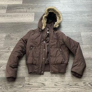 Brown Puffer Jacket